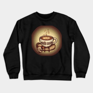 Geek Needs Caffeine Crewneck Sweatshirt